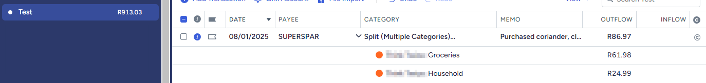 Google Gemini Receipt Parser for YNAB