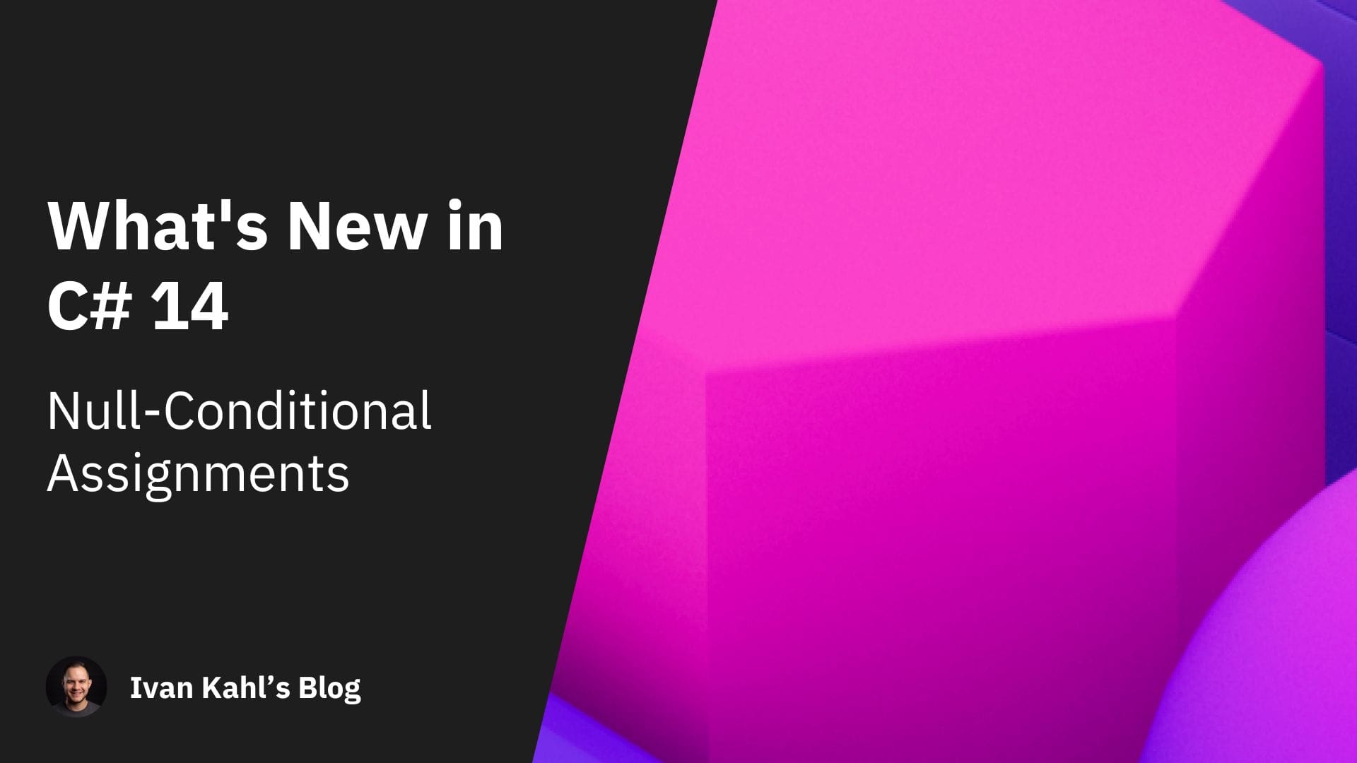 What's New in C# 14: Null-Conditional Assignments